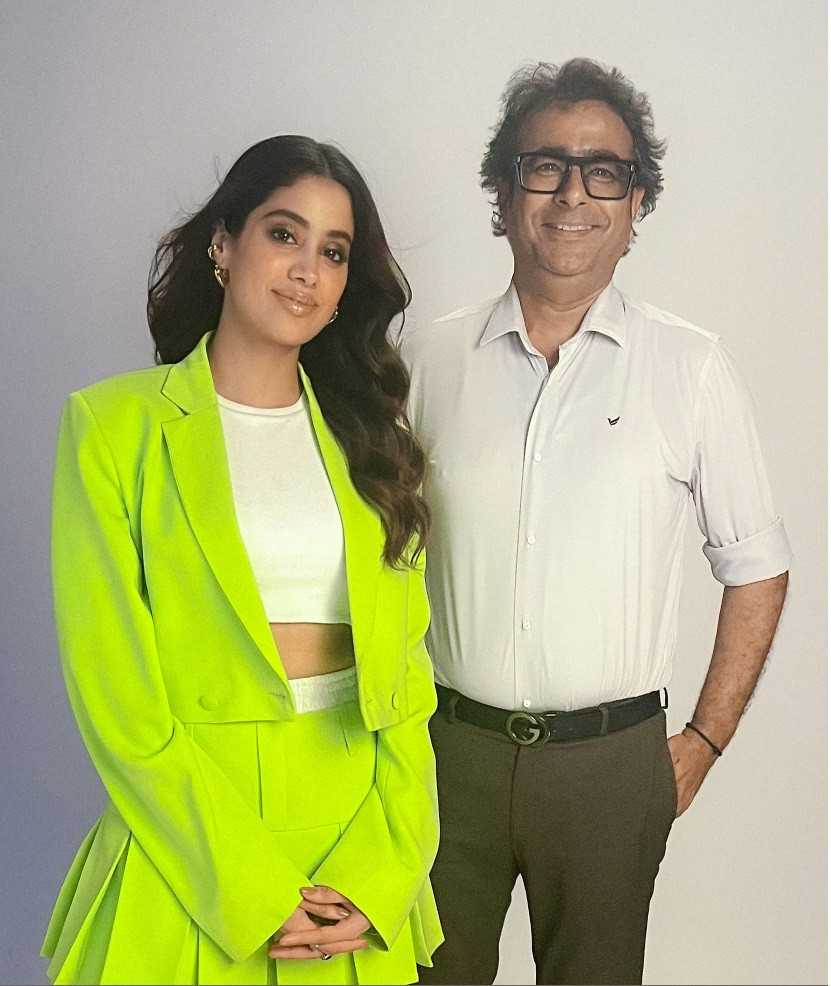 Chariot Media's Rajesh Joshi Partners with Janhvi Kapoor